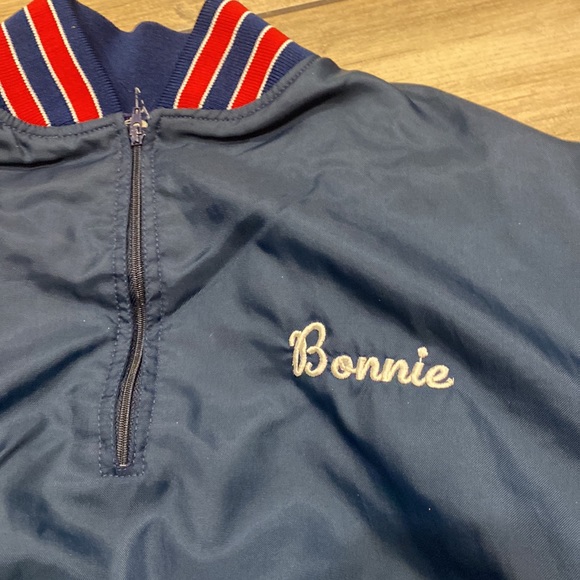 Vintage J & J Sports Quarter Zip Jacket Size L - Picture 3 of 5